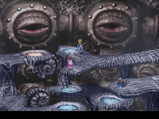 Final Fantasy IX (PlayStation) screenshot: Pandemonium, Garland's twisted dungeon