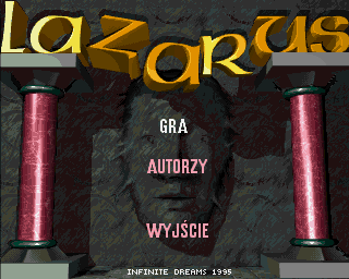 Lazarus (Amiga) screenshot: Title screen