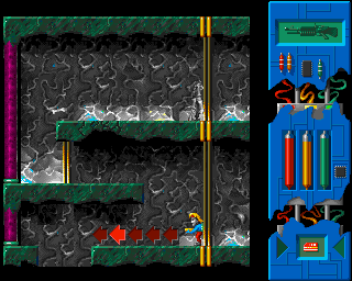 Lazarus (Amiga) screenshot: Following the signs
