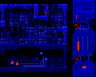 Lazarus (Amiga) screenshot: No time for energy boosters