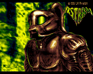 Astral (Amiga) screenshot: Title screen