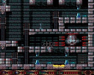 Astral (Amiga) screenshot: Green container of power supply
