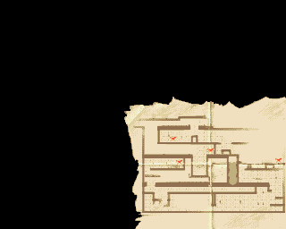 Lazarus (Amiga) screenshot: Part of the map
