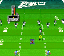 Madden NFL 97 (SNES) screenshot: Are you ready for some football?!?
