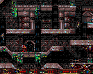 Astral (Amiga) screenshot: Chased by the red demon
