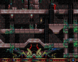 Astral (Amiga) screenshot: Sacrificial altar