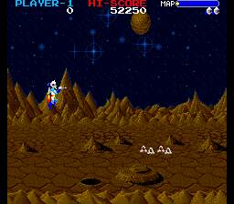 Screenshot of Exzisus (Arcade, 1987) - MobyGames