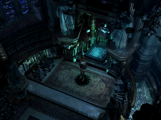 Koudelka (PlayStation) screenshot: Lavishly decorated room during one of the later stages