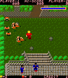 Kyros (Arcade) screenshot: Karate man