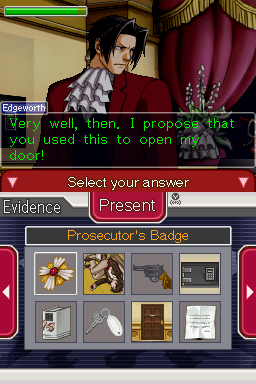 Ace Attorney Investigations : Miles Edgeworth Nintendo DS 