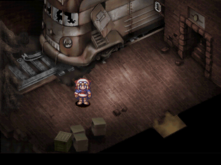 Rhapsody: A Musical Adventure (PlayStation) screenshot: You've discovered an old Soviet subway train and are being teleported to post-apocalyptic Moscow!.. ... Or something like this - I'm just improvising here