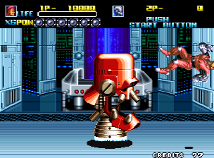 Robo Army (Arcade) screenshot: last boss - 2nd phase