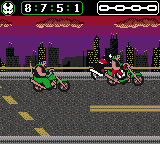 Spawn (Game Boy Color) screenshot: Another enemy on motorbike