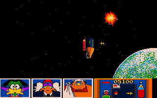 Count Duckula 2 Featuring Tremendous Terence (Atari ST) screenshot: Crashed.