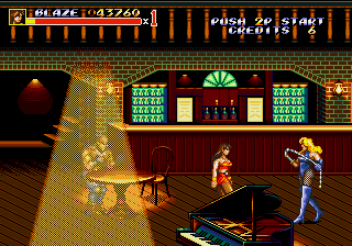 Streets of Rage 2 (Arcade) screenshot: Fancy a drink?