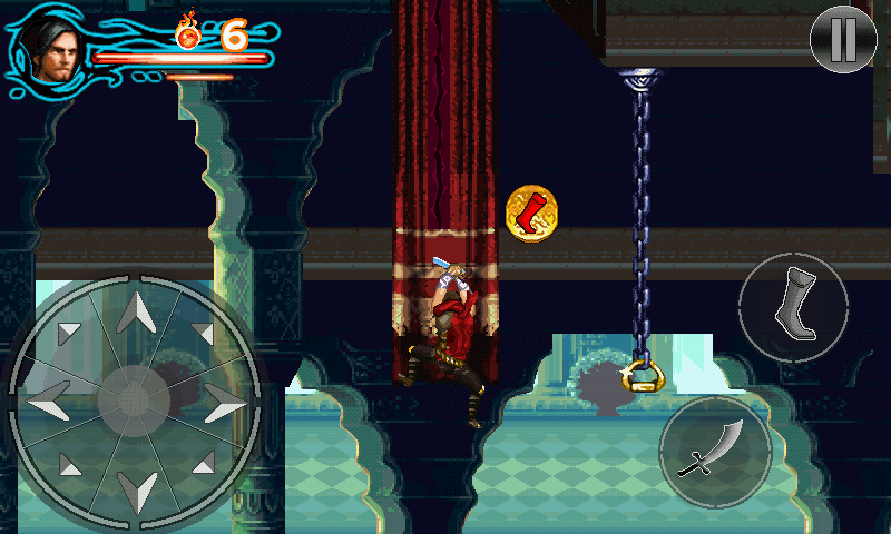 Prince of Persia: The Forgotten Sands (Android) screenshot: Start of level 2