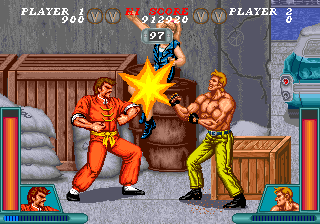Solitary Fighter (Arcade) screenshot: Another fight