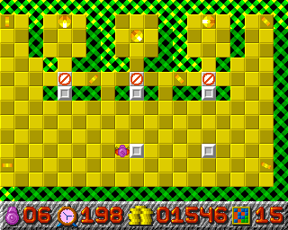Explorer (Amiga) screenshot: Level 15