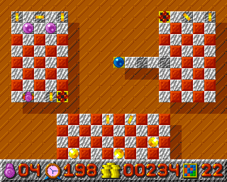 Explorer (Amiga) screenshot: Level 23