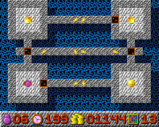 Explorer (Amiga) screenshot: Level 13