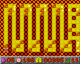 Explorer (Amiga) screenshot: Level 11