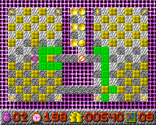 Explorer (Amiga) screenshot: Level 9