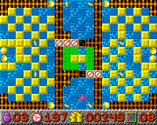 Explorer (Amiga) screenshot: Level 8