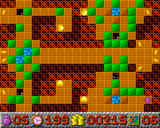 Explorer (Amiga) screenshot: Level 6