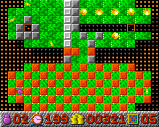 Explorer (Amiga) screenshot: Level 5