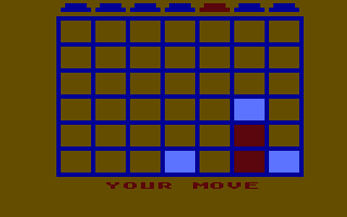 Thorn EMI Compute 4 & Reversi (Atari 8-bit) screenshot: Player turn