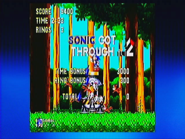 Sonic & Knuckles (Xbox 360) screenshot: Sonic got through act 2