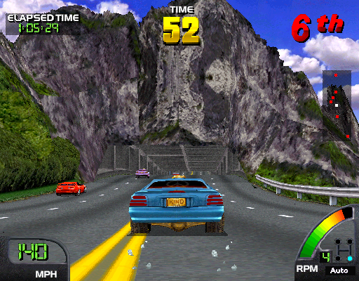 Screenshot of Cruis'n World (Arcade, 1996) - MobyGames