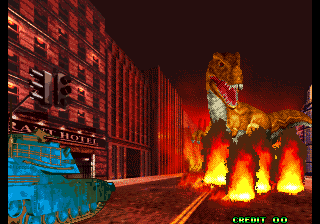 Prehistoric Isle 2 (Arcade) screenshot: Intro