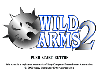 Wild Arms 2 (PlayStation) screenshot: Title screen A