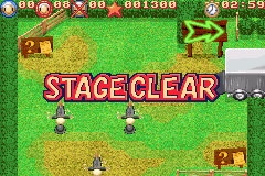 Sheep (Game Boy Advance) screenshot: Stage clear
