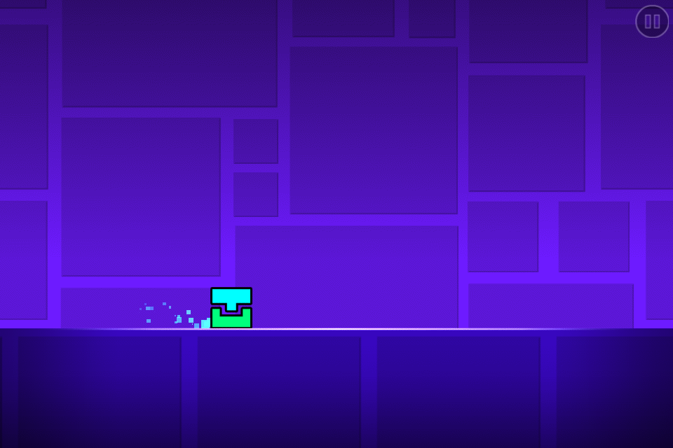Screenshot of Geometry Dash (iPhone, 2013) MobyGames