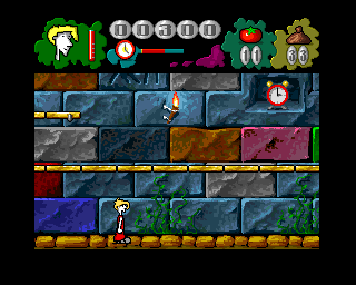 Mr. Tomato (Amiga) screenshot: End of the game