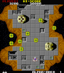 Megaforce (Sharp X68000) screenshot: First stage