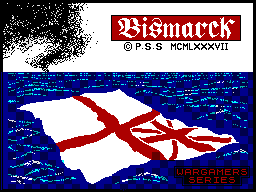 Bismarck (ZX Spectrum) screenshot: Loading Screen