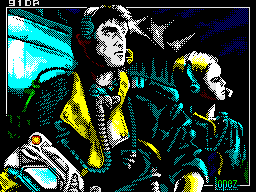 Comando Tracer (ZX Spectrum) screenshot: Loading Screen