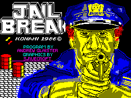 Jail Break (ZX Spectrum) screenshot: Loading Screen