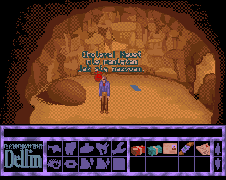 Eksperyment Delfin (Amiga) screenshot: Lost memory