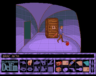 Eksperyment Delfin (Amiga) screenshot: Delfin files found!