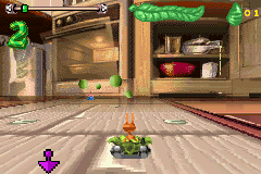 Screenshot of Antz Extreme Racing (Game Boy Advance, 2002) - MobyGames