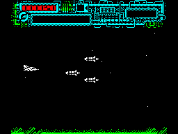Tanium (ZX Spectrum) screenshot: Blast the missiles
