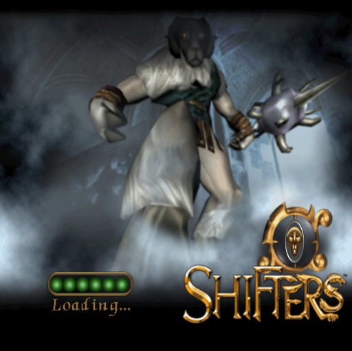 Shifters (PlayStation 2) screenshot: The in-game load screen. This appears after the introductory video sequence and the start of the game