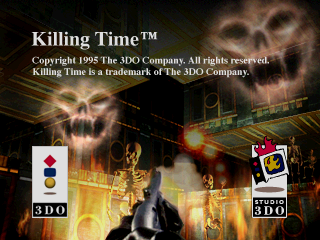 Killing Time (3DO) screenshot: Title screen