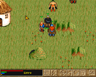 Legion (Amiga) screenshot: Terrain action