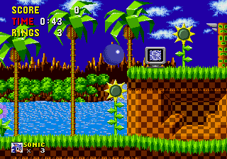 Screenshot of Sonic the Hedgehog (Arcade, 1991) - MobyGames