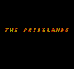 Disney's The Lion King (NES) screenshot: The first level is called The Pridelands